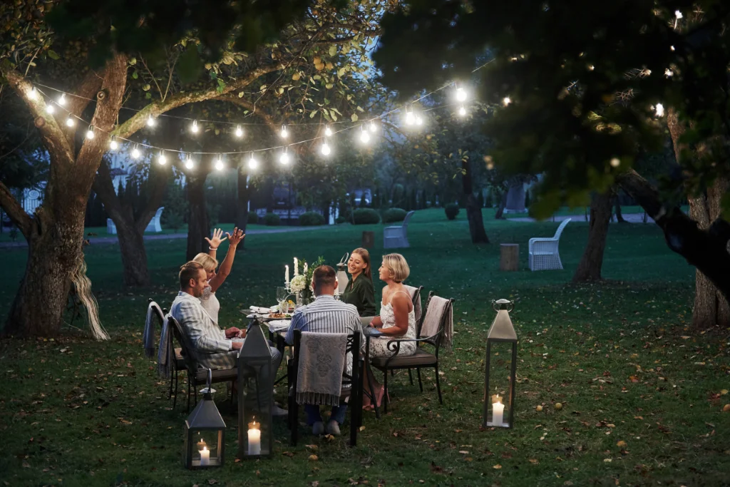 Cena jardin